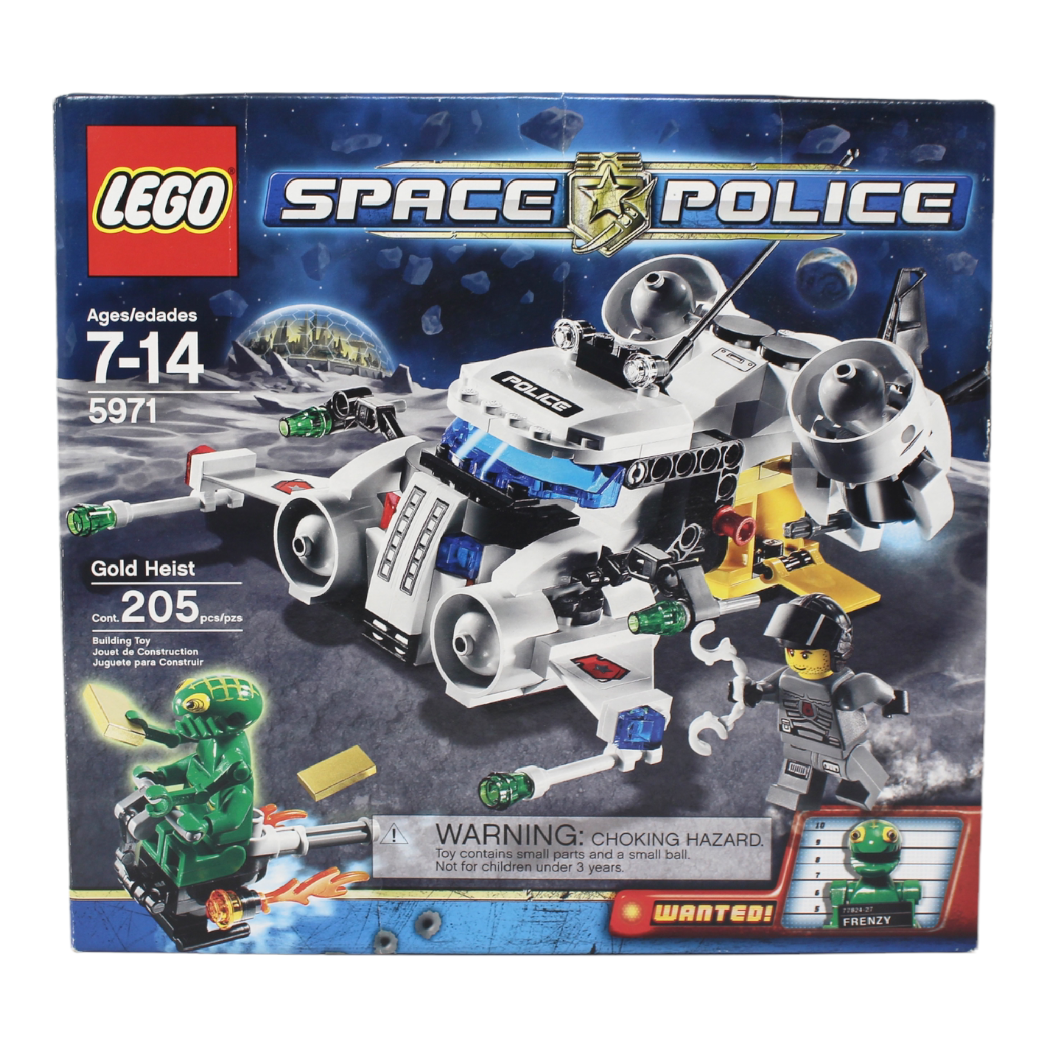 Certified Used Set 5971 Space Police Gold Heist