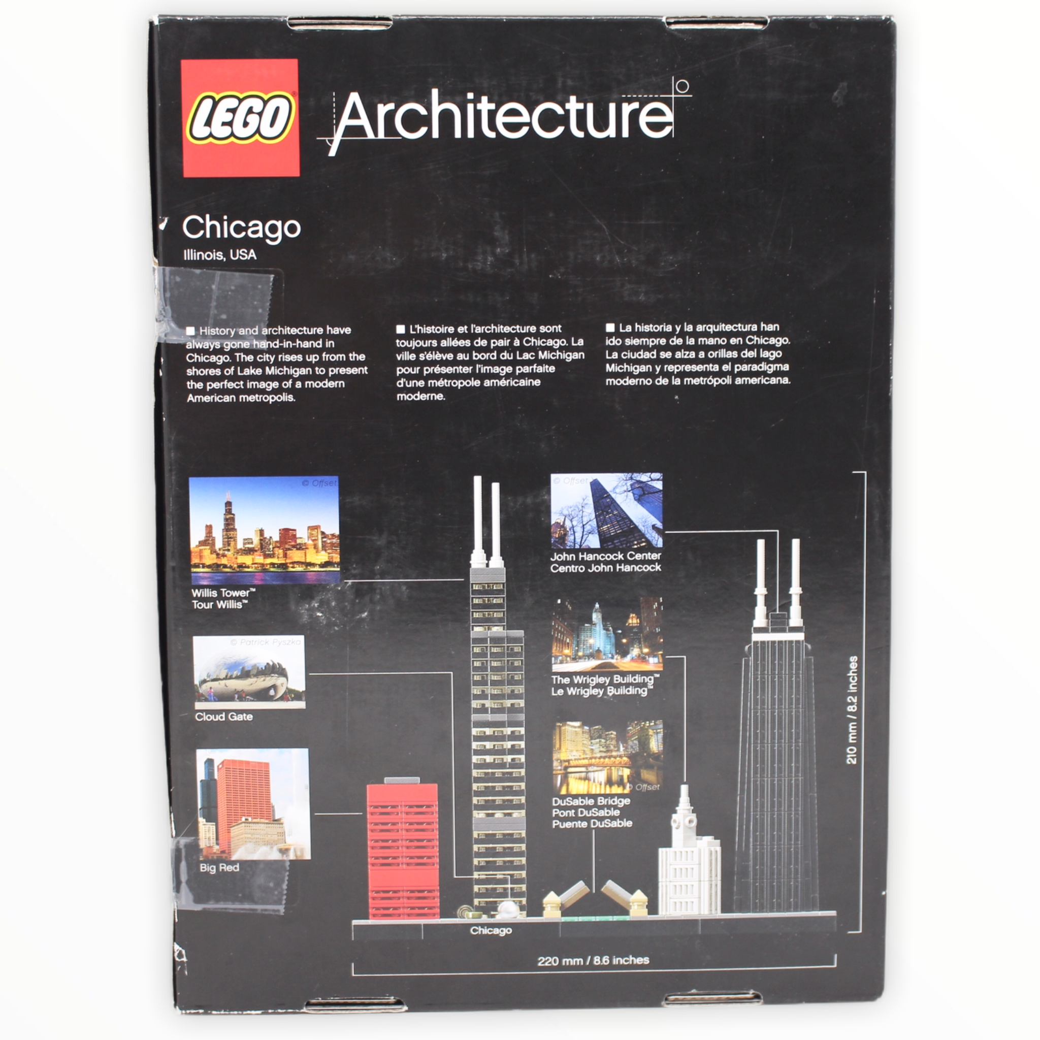 Certified Used Set 21033 Architecture Chicago
