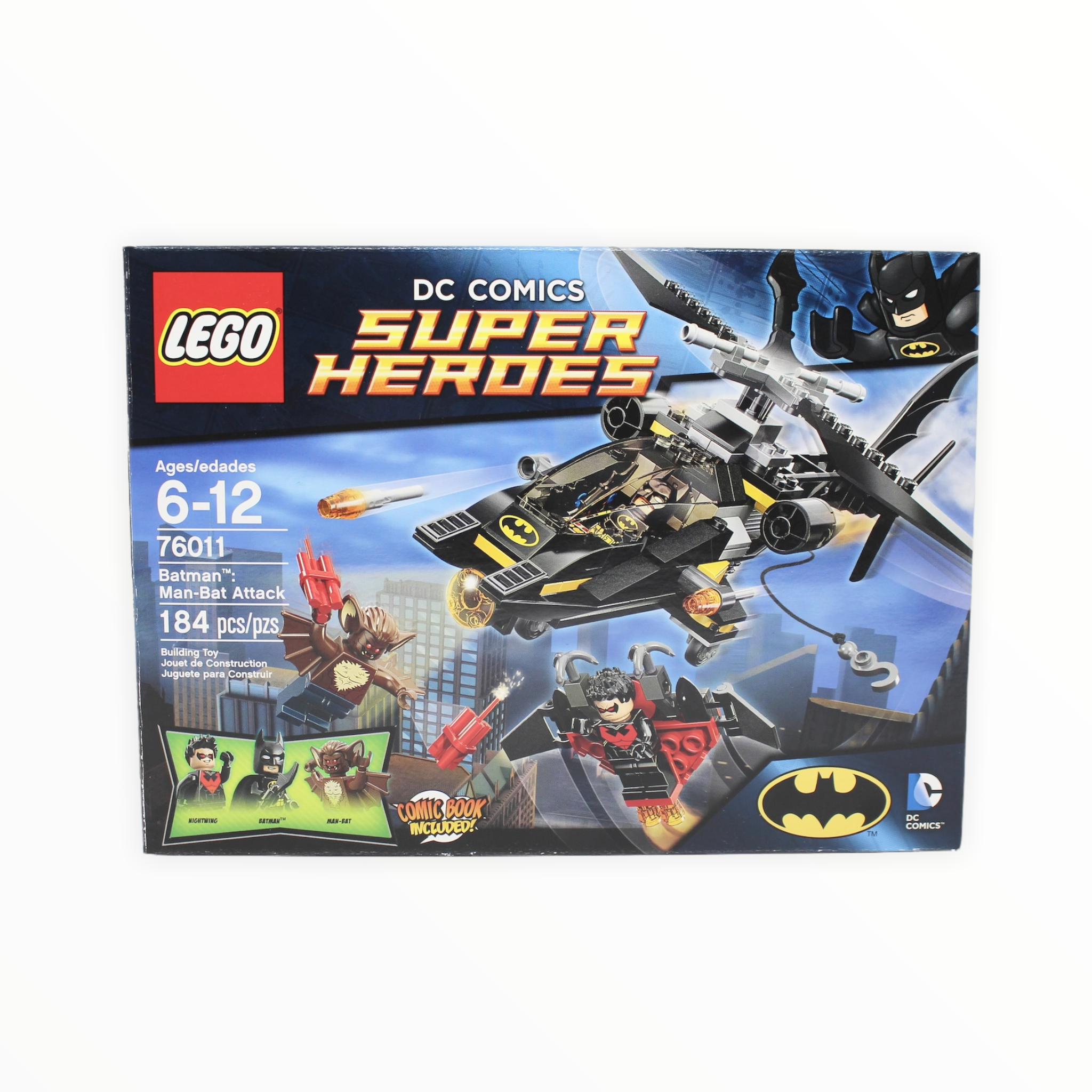 Certified Used Set 76011 DC Super Heroes Batman: Man-Bat Attack