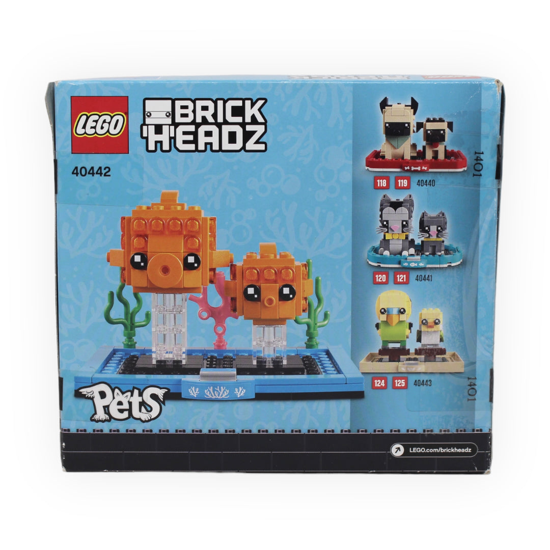 Certified Used Set 40442 BrickHeadz Goldfish & Fry