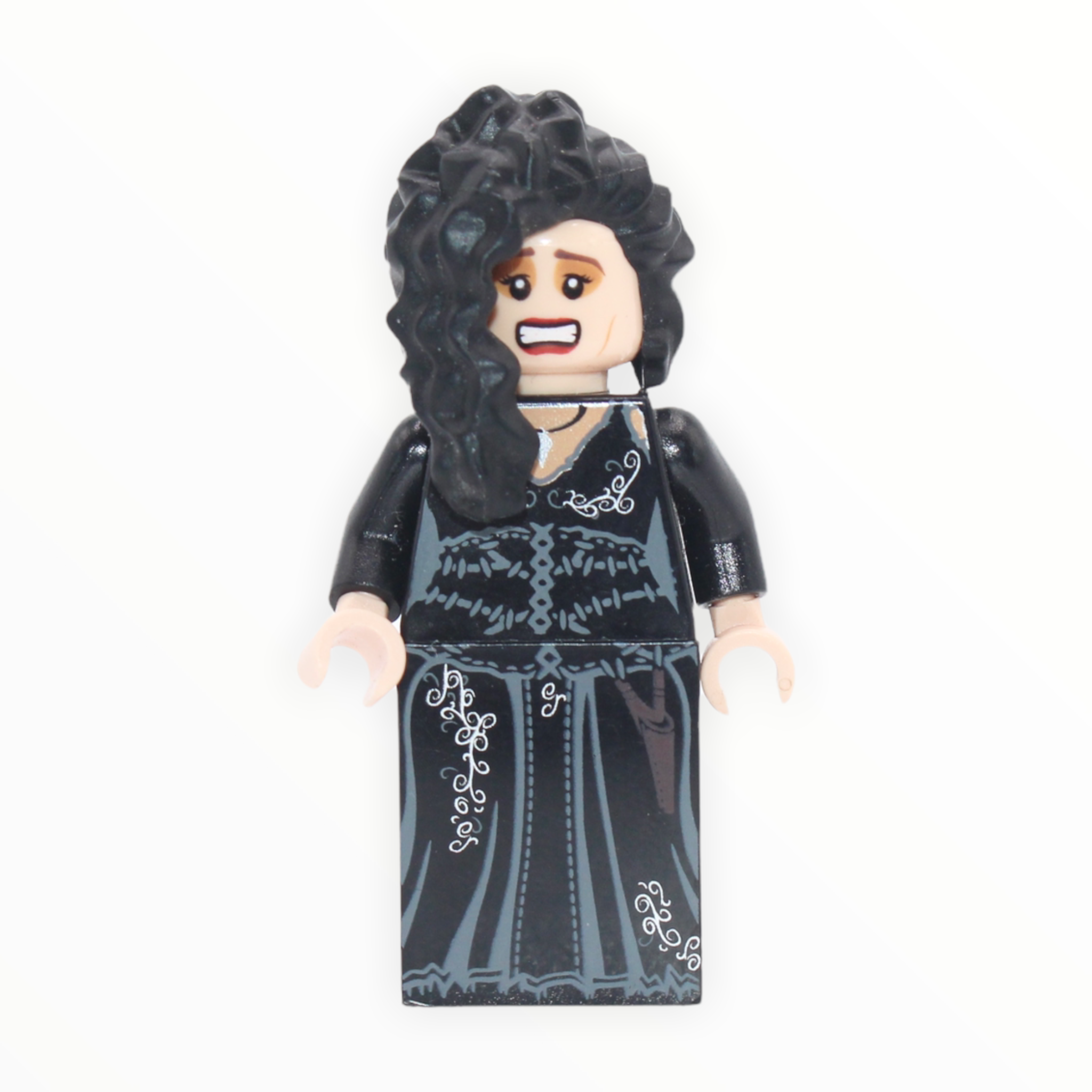 Bellatrix Lestrange (printed black dress)
