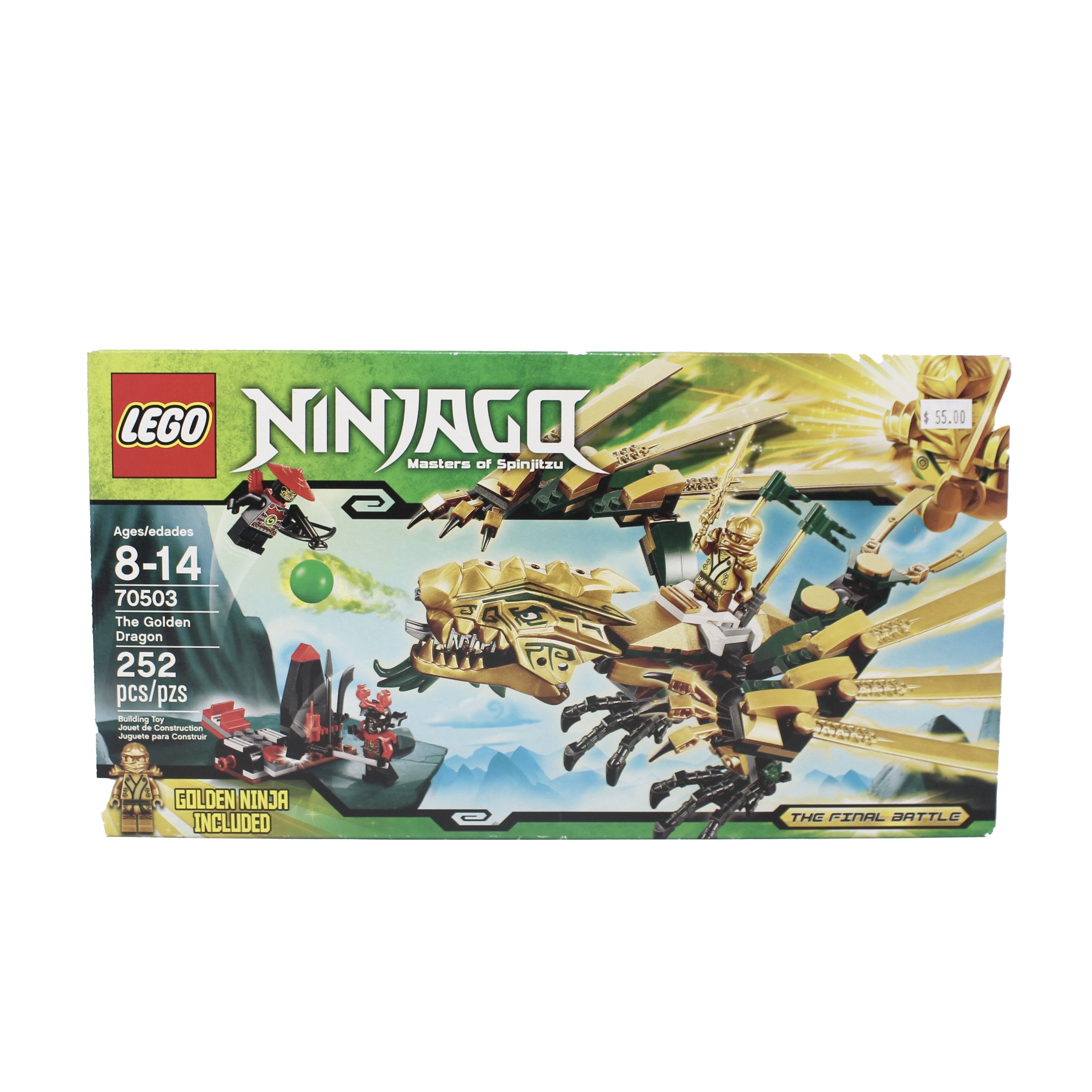 Certified Used Set 70503 Ninjago The Golden Dragon