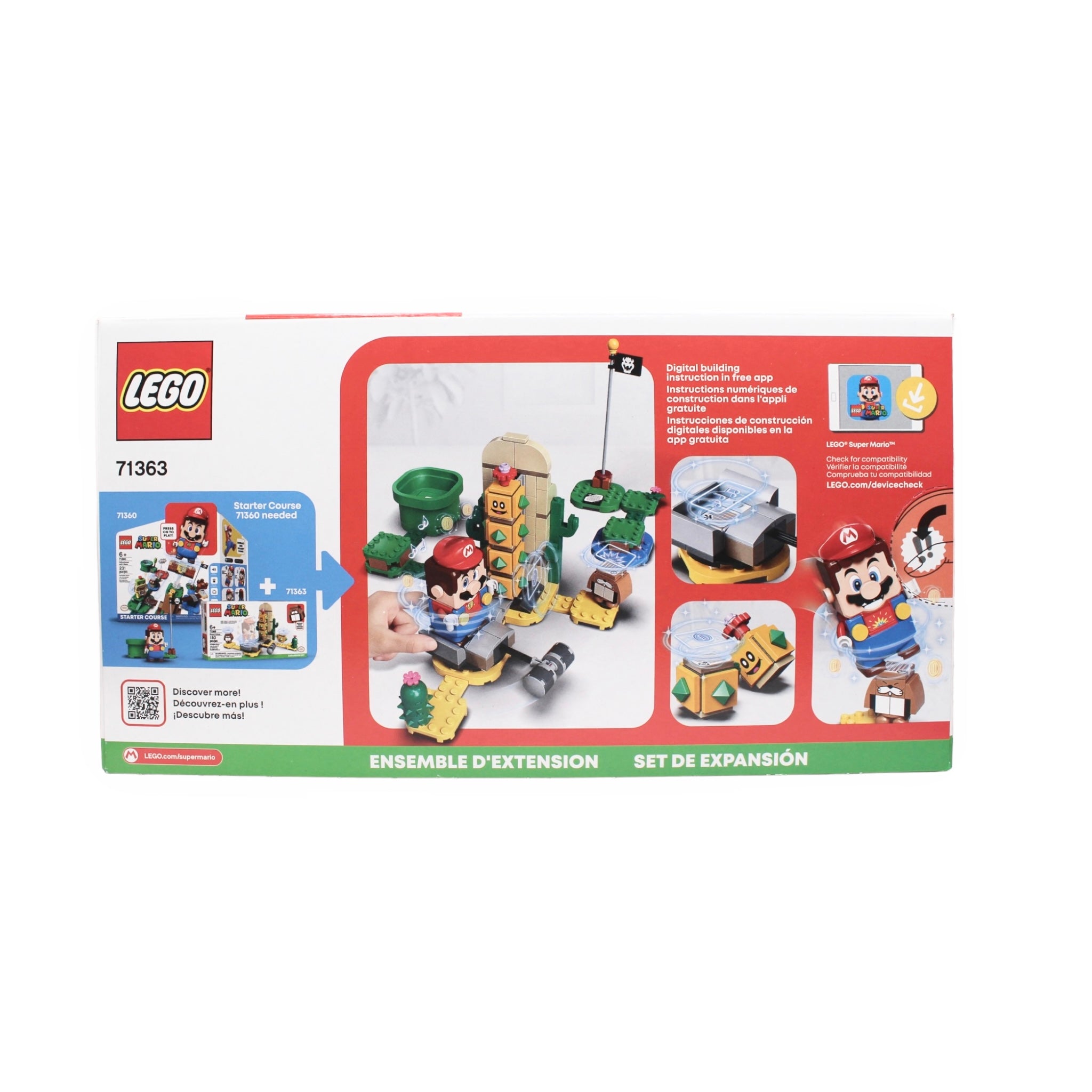 Retired Set 71363 Super Mario Desert Pokey Expansion Set