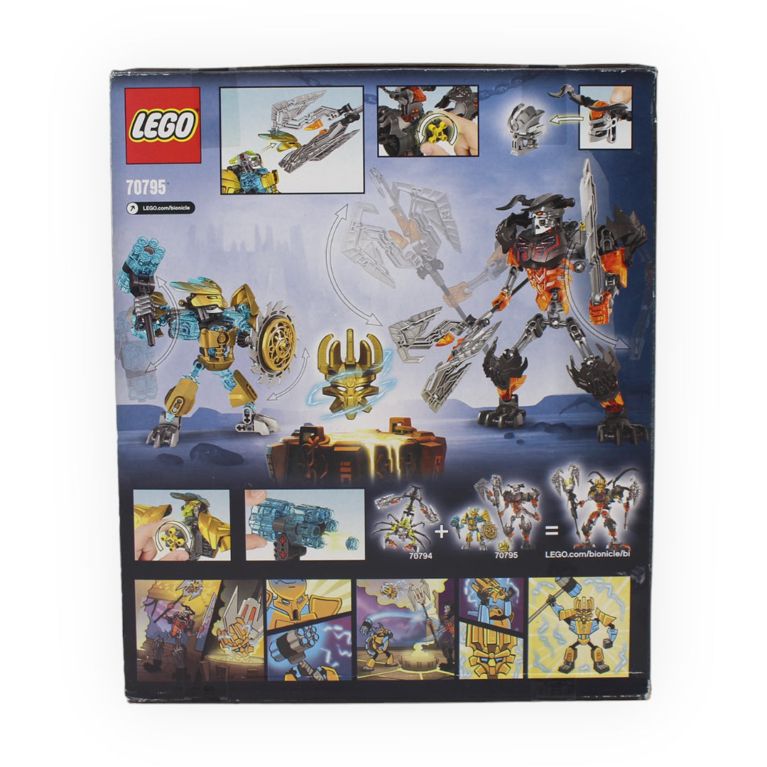 Retired Set 70795 Bionicle Mask Maker vs. Skull Grinder