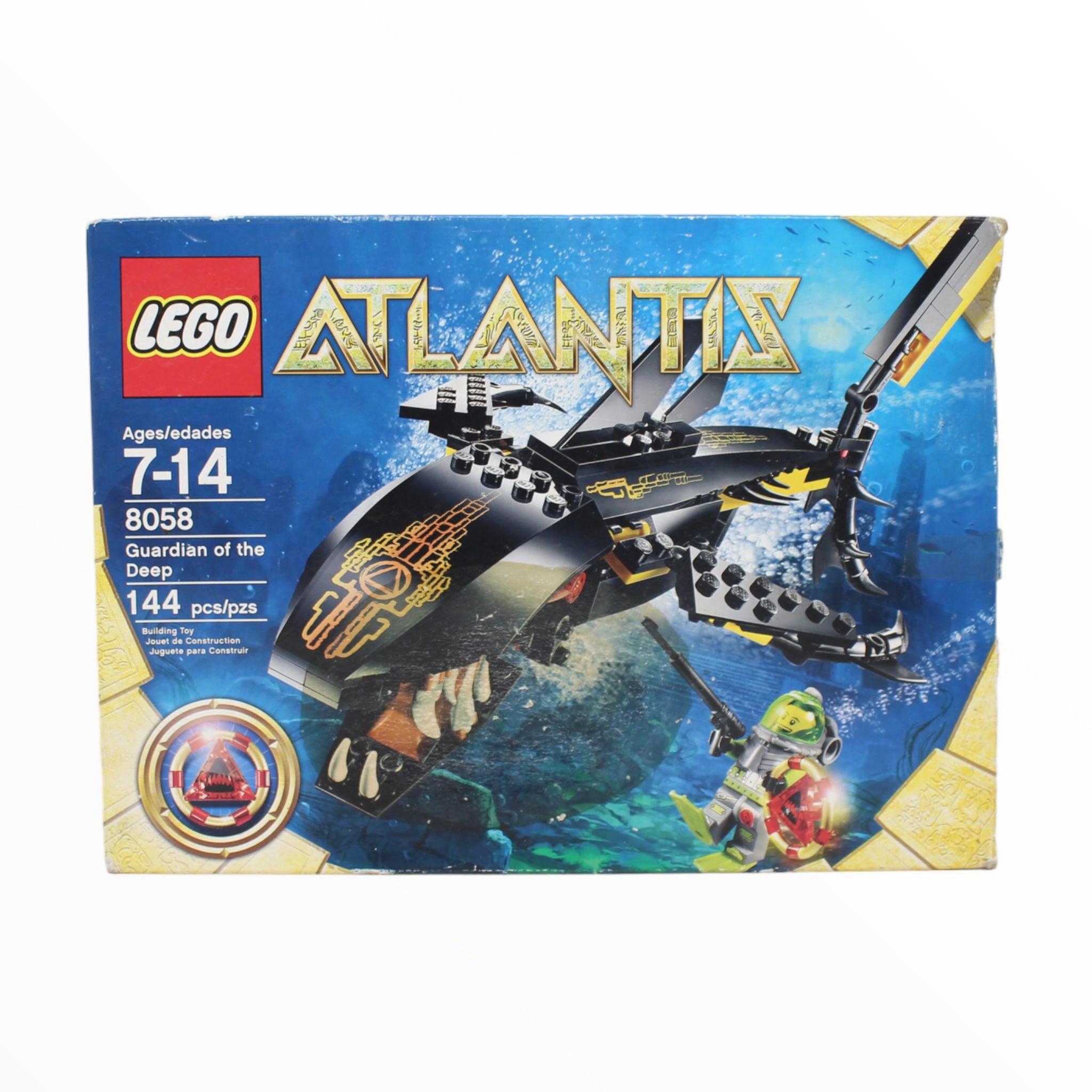 Certified Used Set 8058 Atlantis Guardian of the Deep