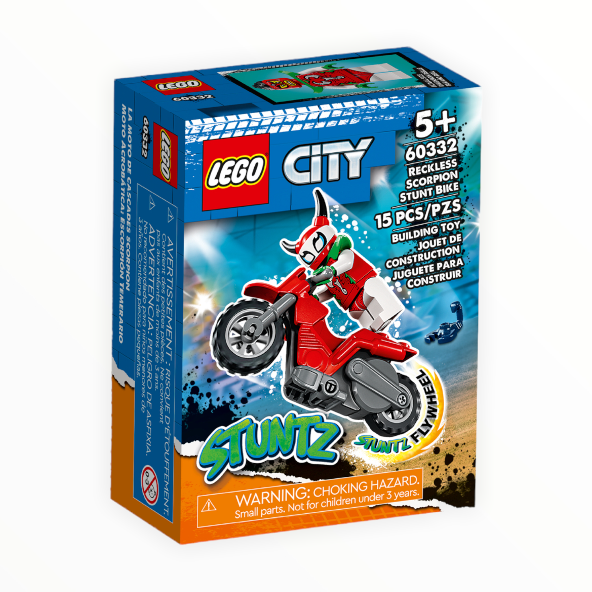 60332 City Reckless Scorpion Stunt Bike