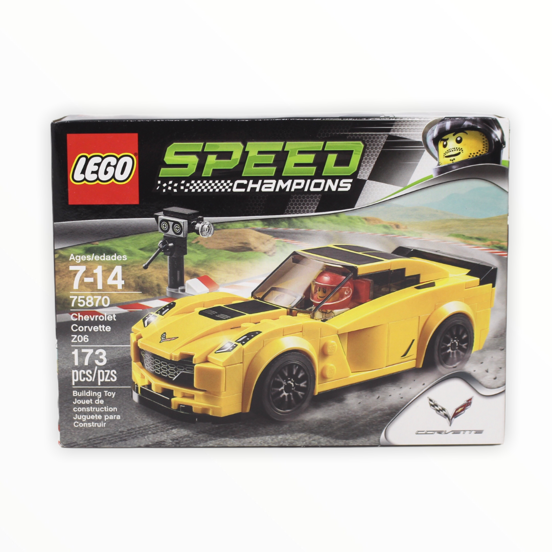 Retired Set 75870 Speed Champions Chevrolet Corvette Z06