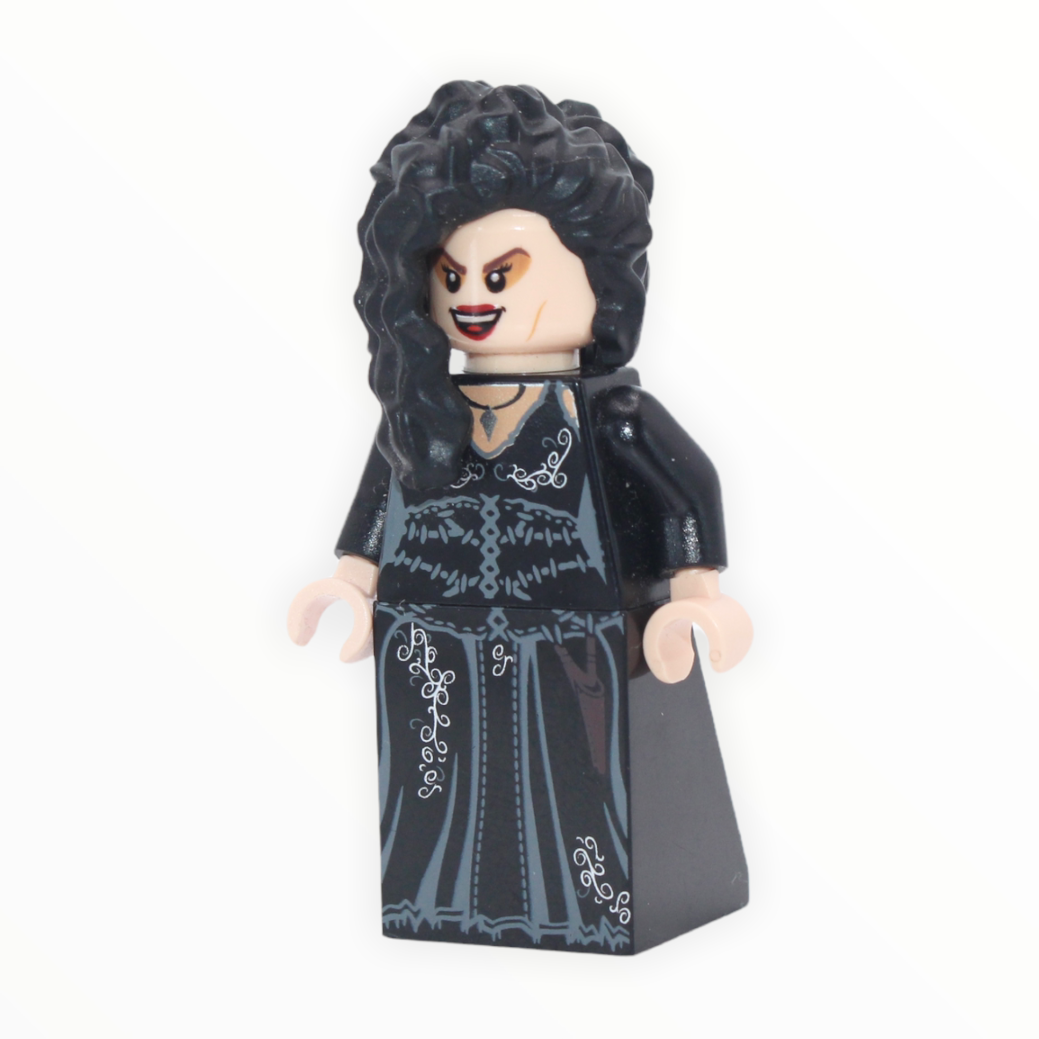 Bellatrix Lestrange (printed black dress)