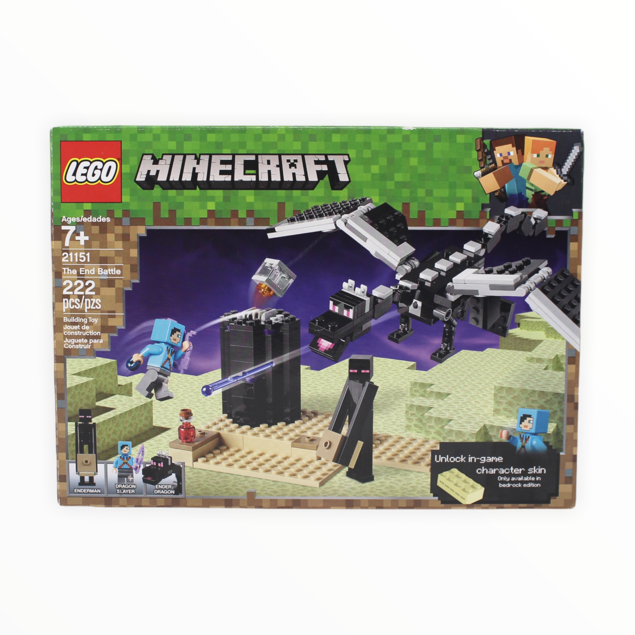Certified Used Set 21151 Minecraft The End Battle