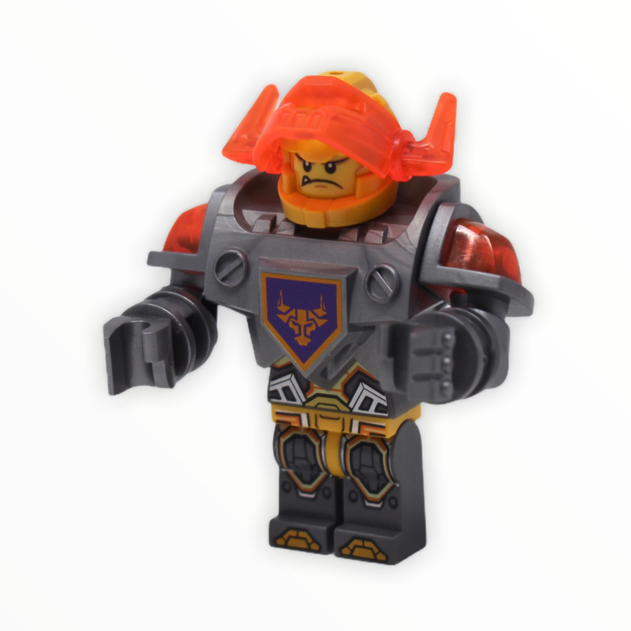 Axl (trans-neon orange visor)