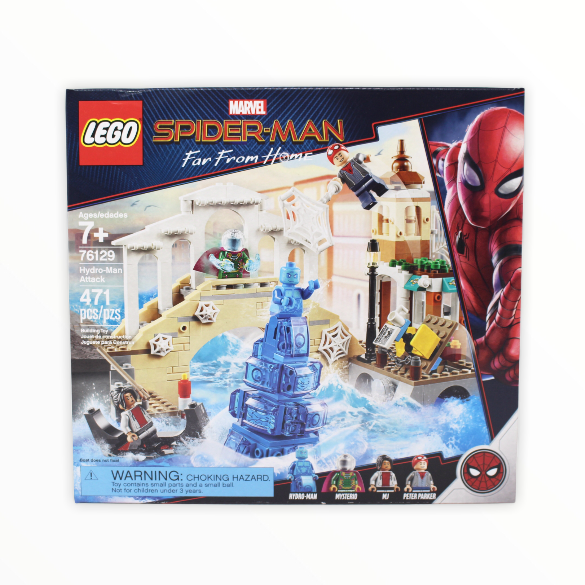 Retired Set 76129 Spider-Man Far From Home Hydro-Man Attack