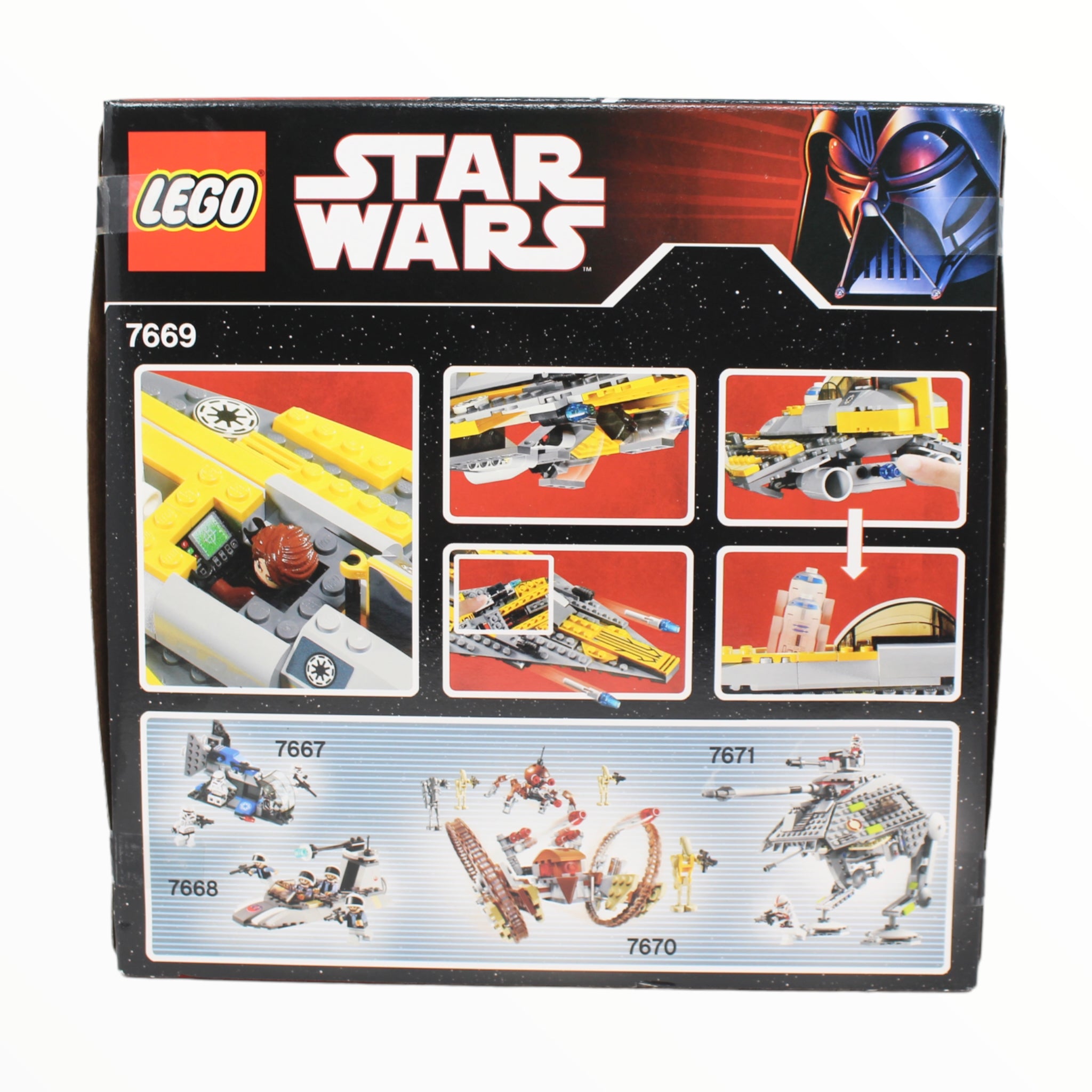 Retired Set 7669 Star Wars Anakin’s Jedi Starfighter