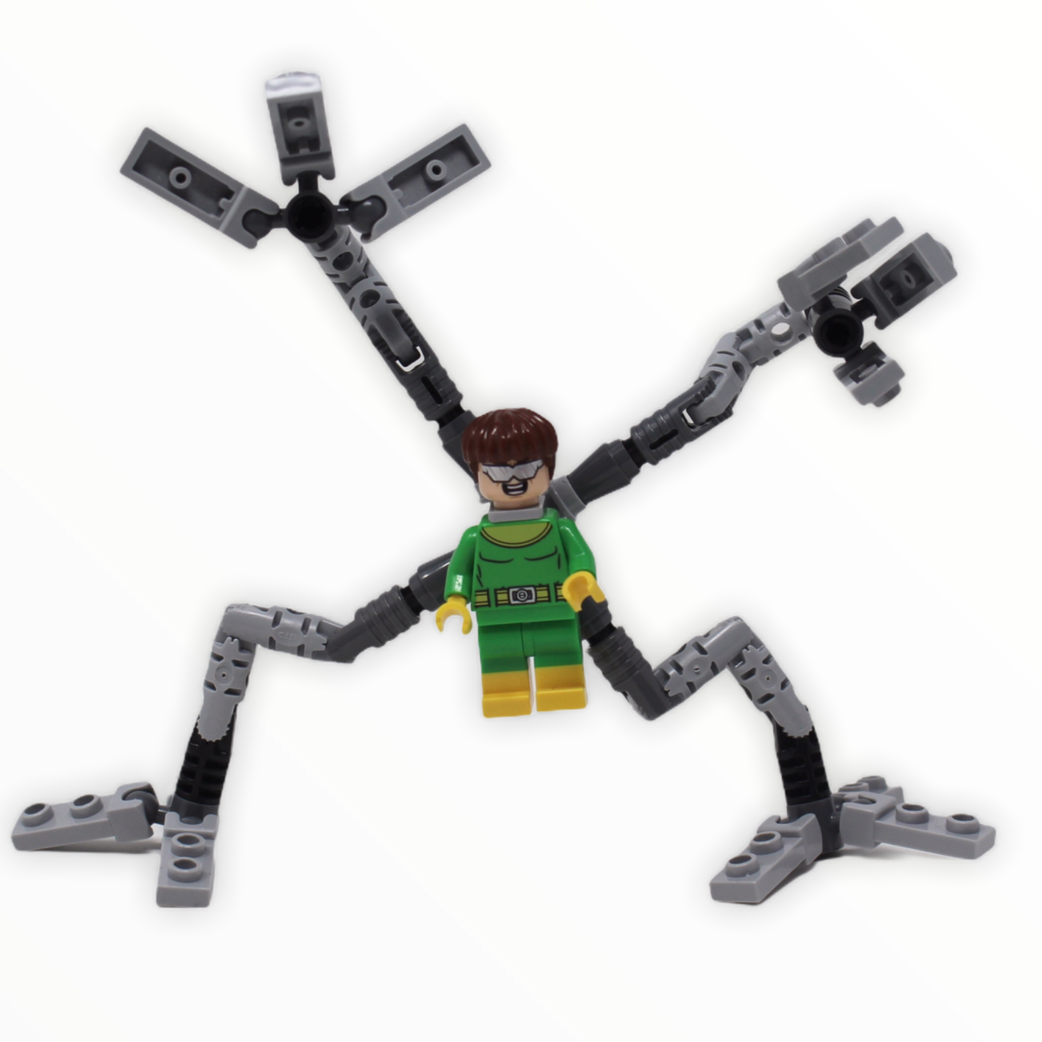 Dr. Octopus (Doc Ock, bright green and yellow suit, large tentacles)