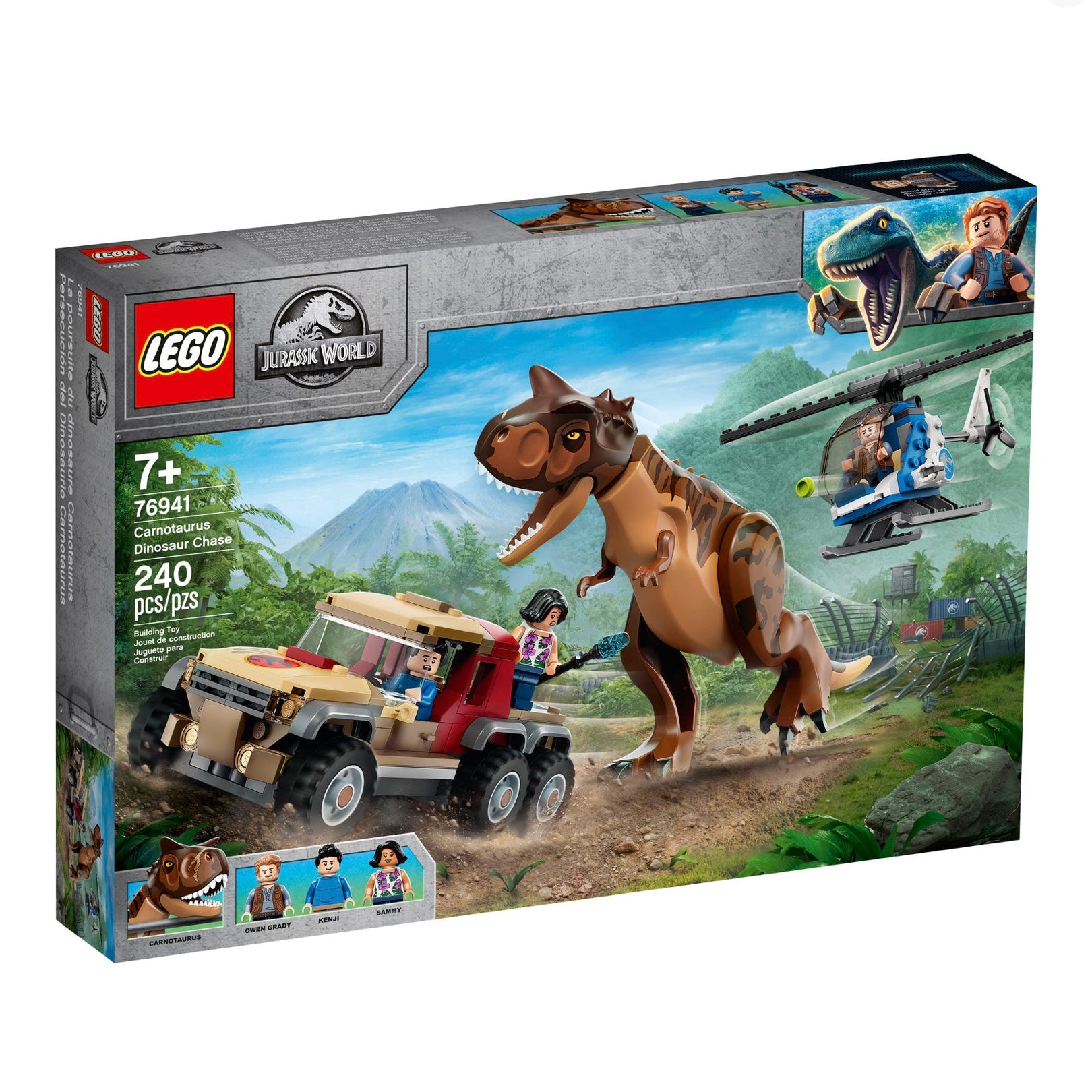 76941 Jurassic World Carnotaurus Dinosaur Escape