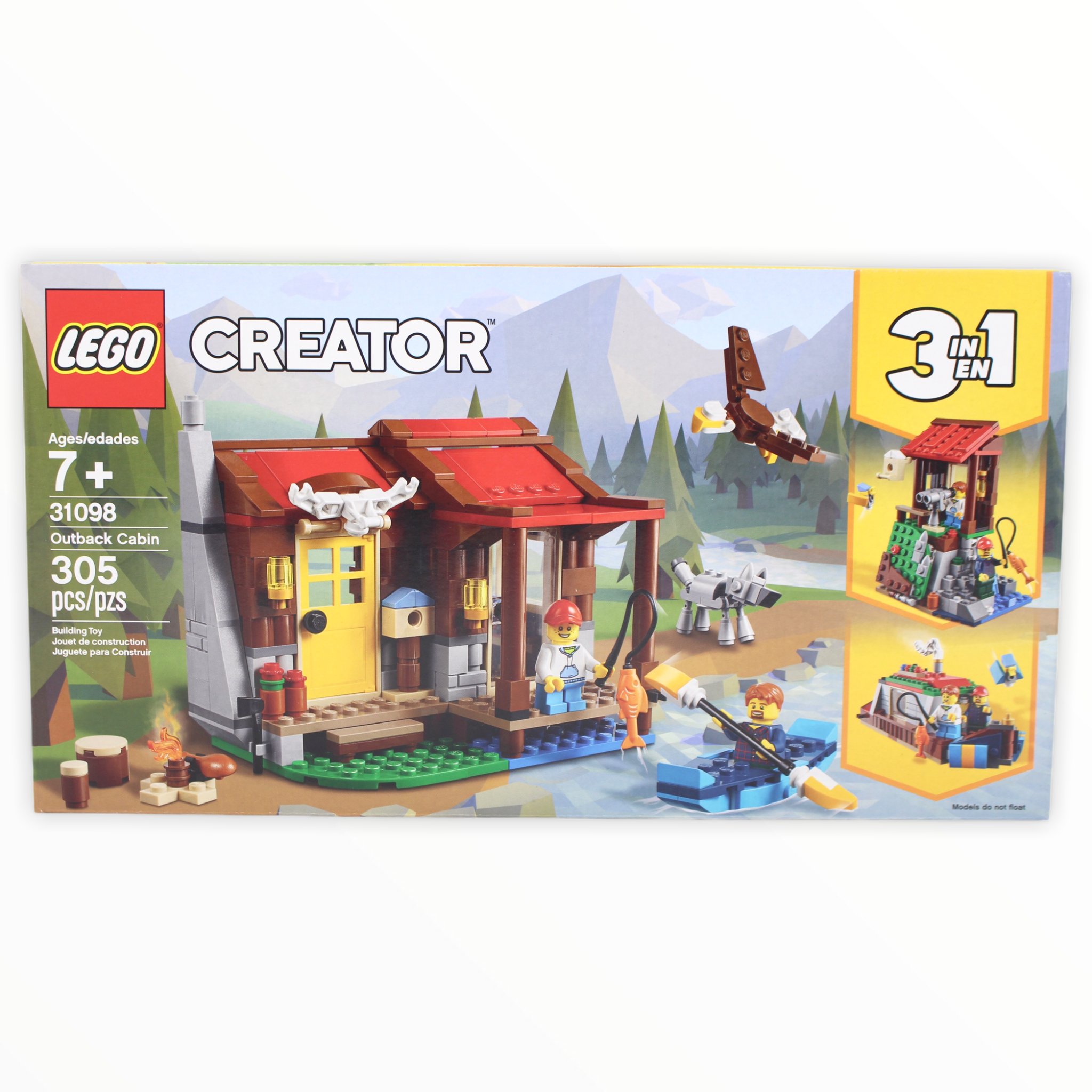 Retired Set 31098 Creator Outback Cabin