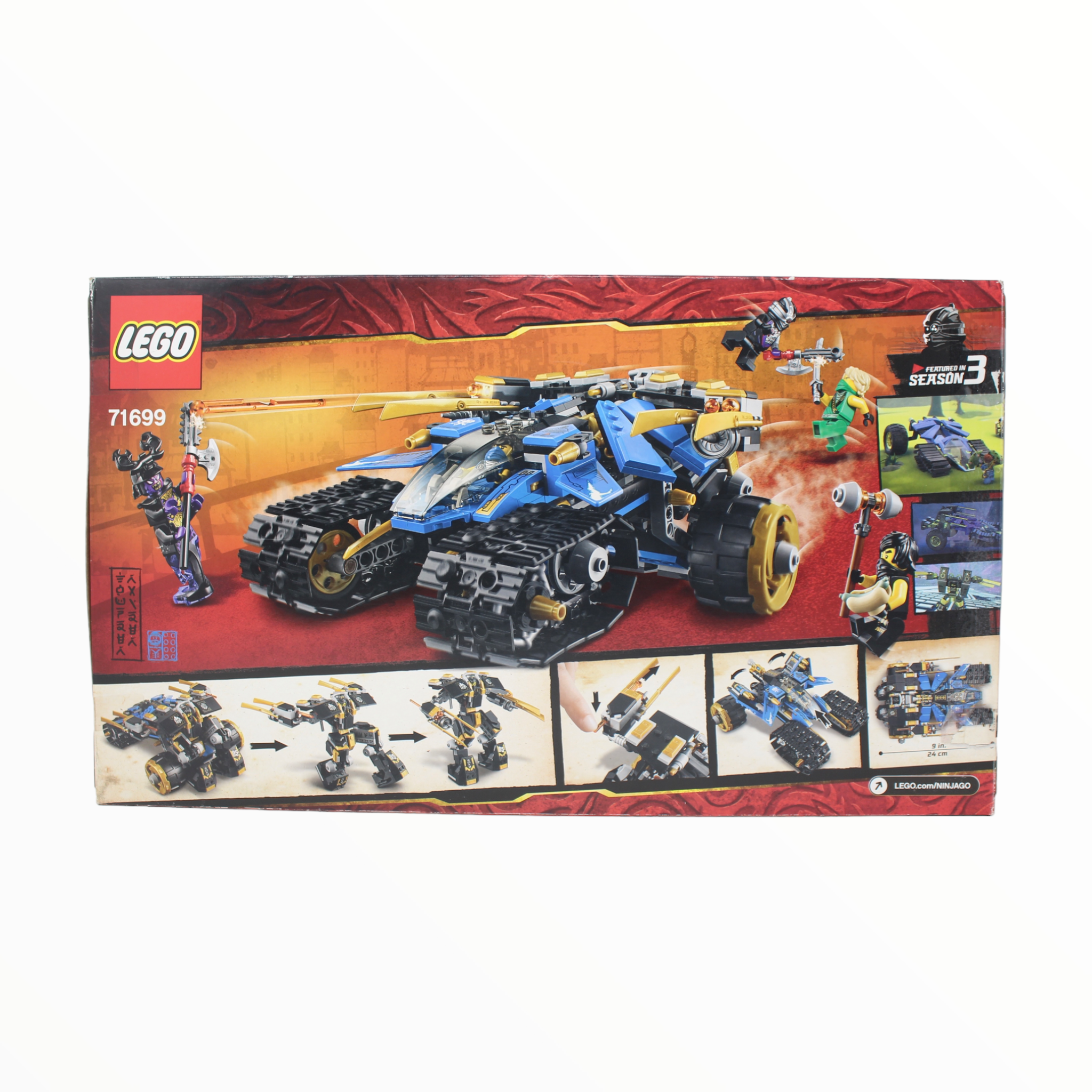 Lego ninjago discount legacy thunder raider