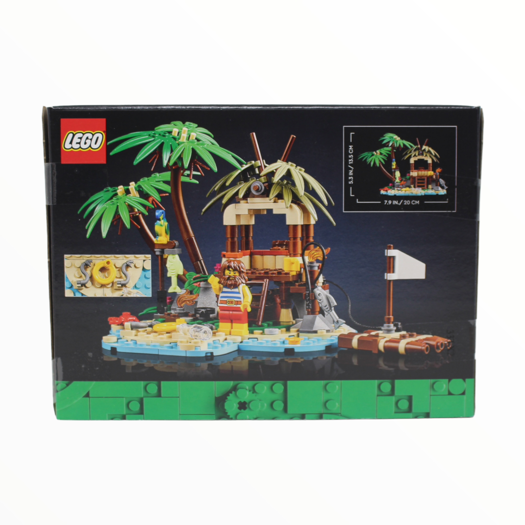 Retired Set 40566 LEGO Ideas Ray the Castaway