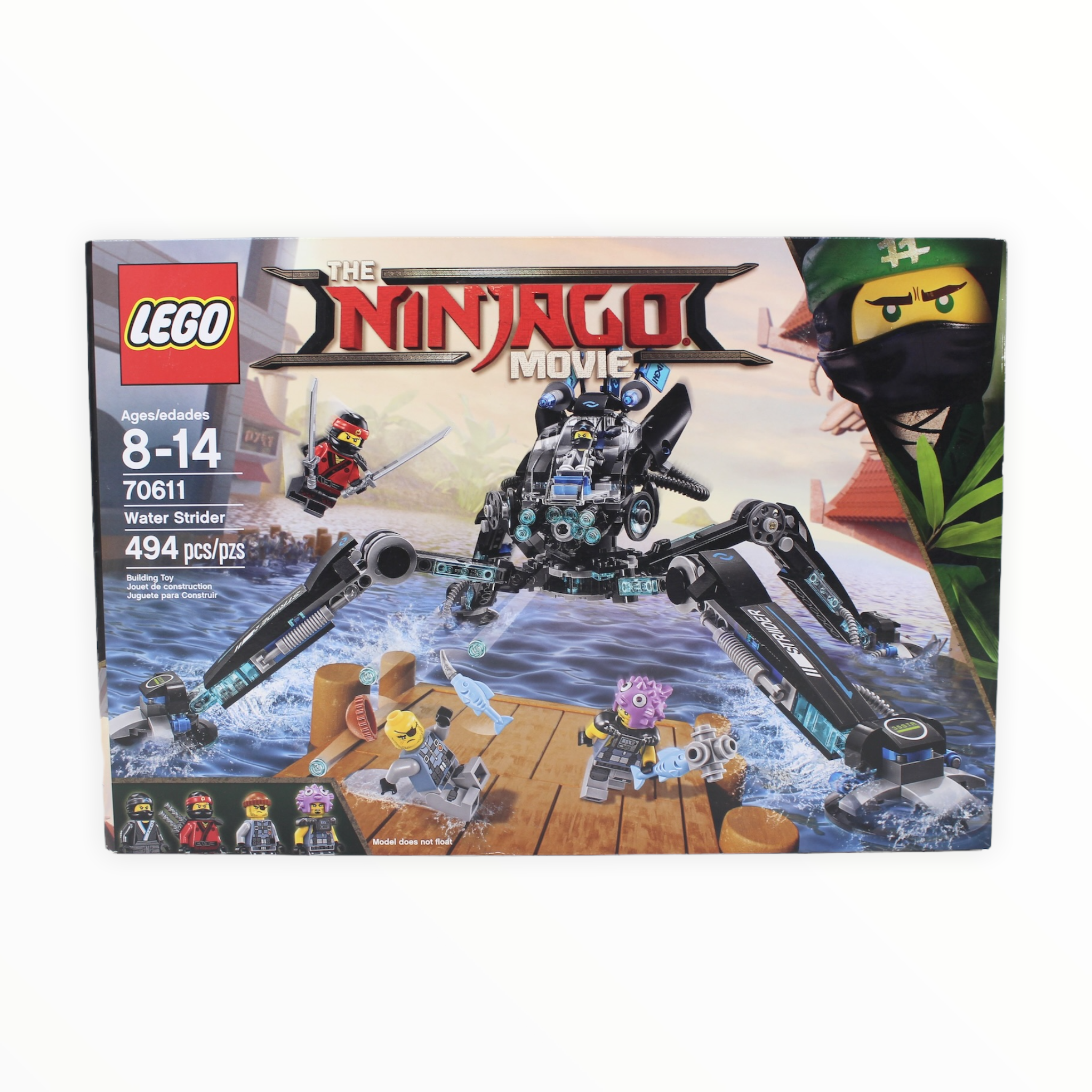 Retired Set 70611 The Ninjago Movie Water Strider