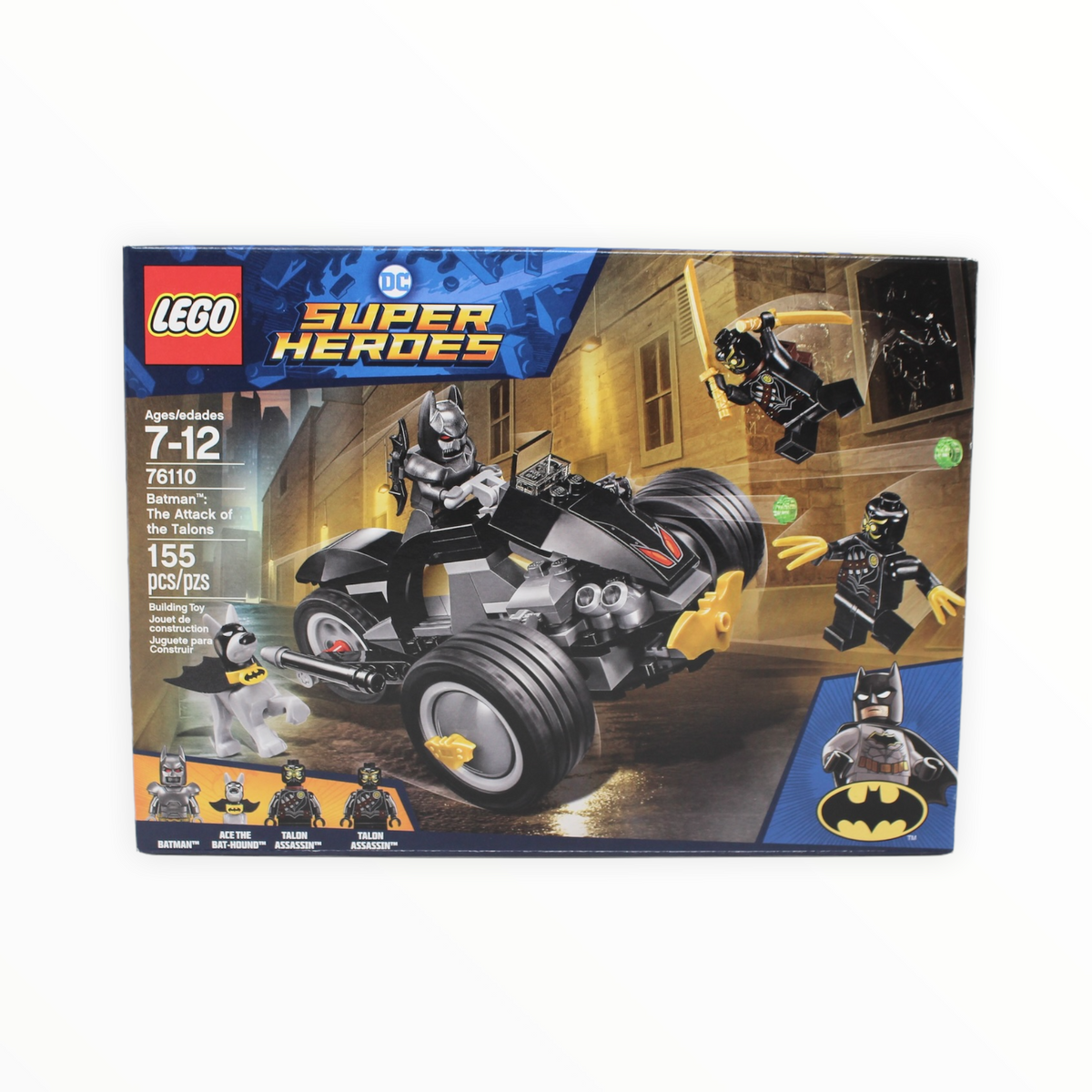 Certified Used Set 76110 DC Super Heroes Batman The Attack of the Tal