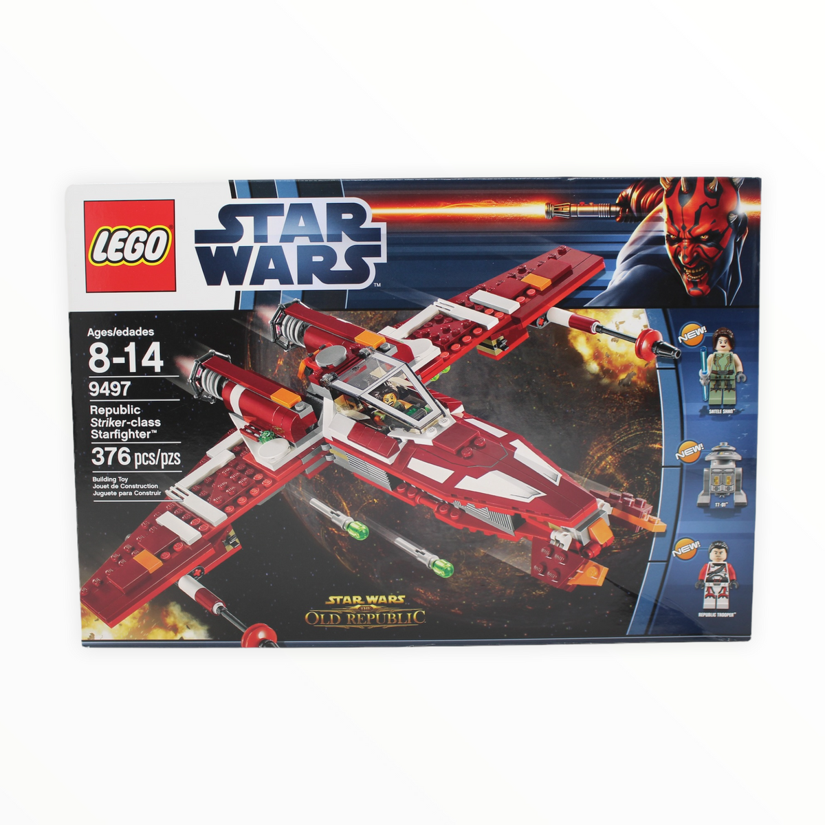 Retired Set 9497 Star Wars Republic Striker class Starfighter