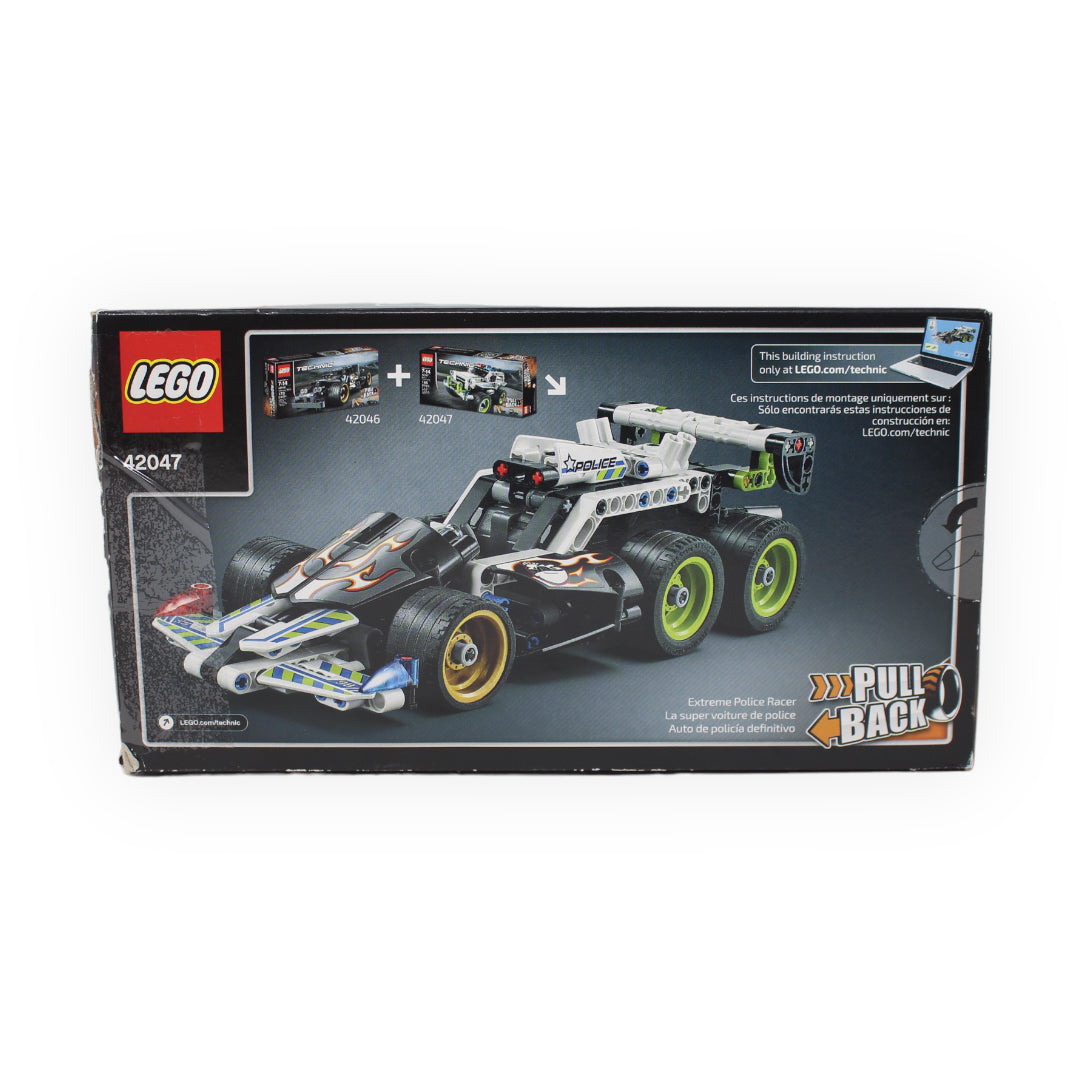 Certified Used Set 42047 Technic Police Interceptor (open box, sealed bags)