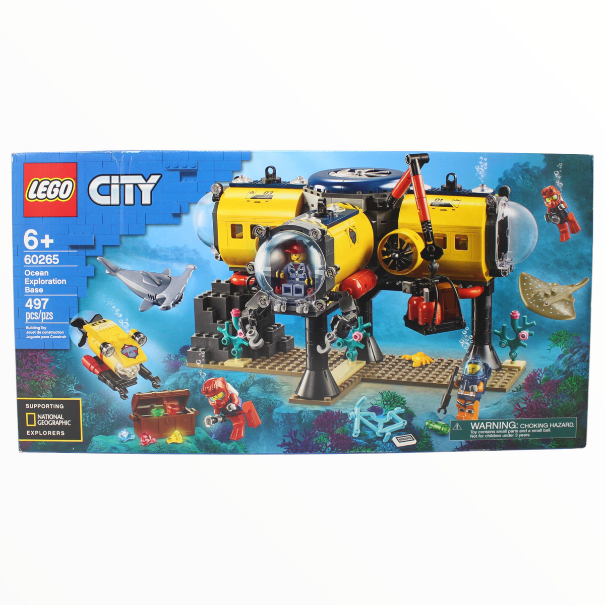 Lego 60265 city ocean exploration base stores hotsell