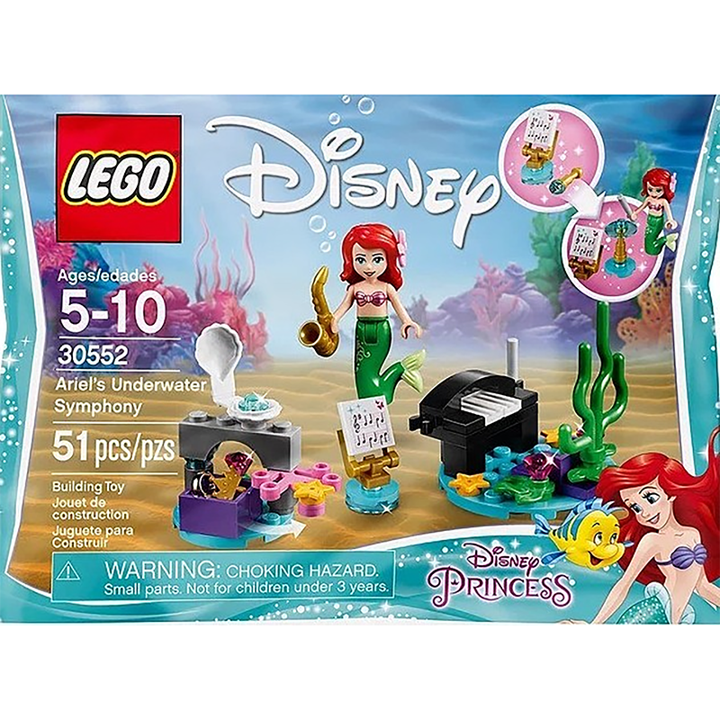 Polybag 30552 Disney Ariels Underwater Symphony