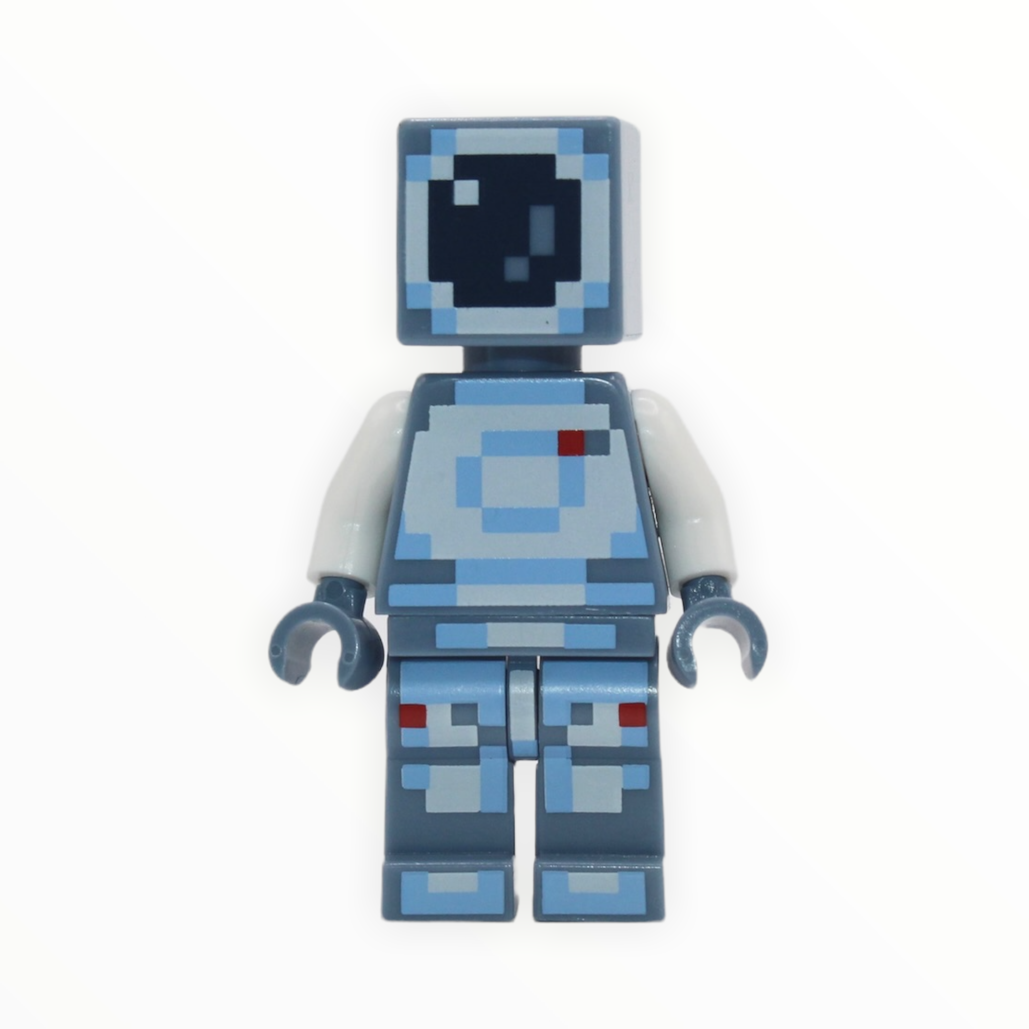Minecraft Skin 4 (bright light blue spacesuit, dark blue visor)