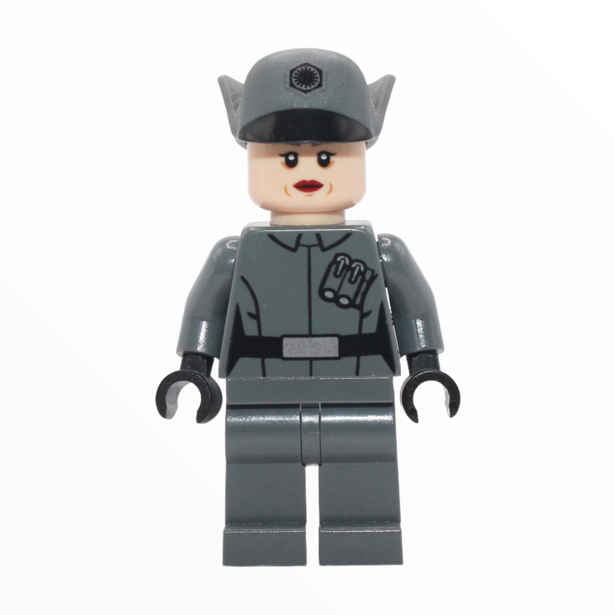 First Order Officer (Lieutenant/Captain, female, dark bluish gray)