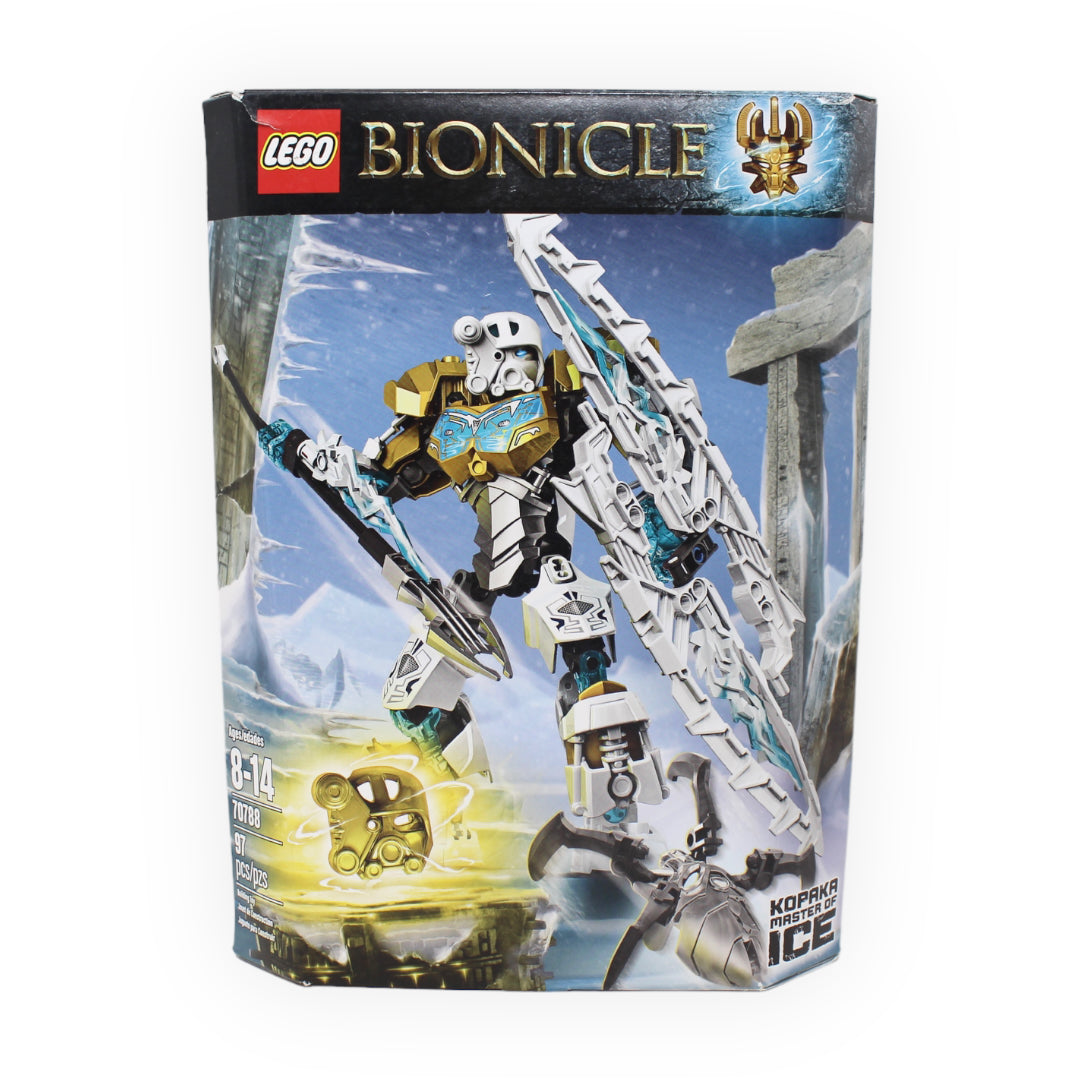 Certified Used Set 70788 Bionicle Kopaka Master of Ice