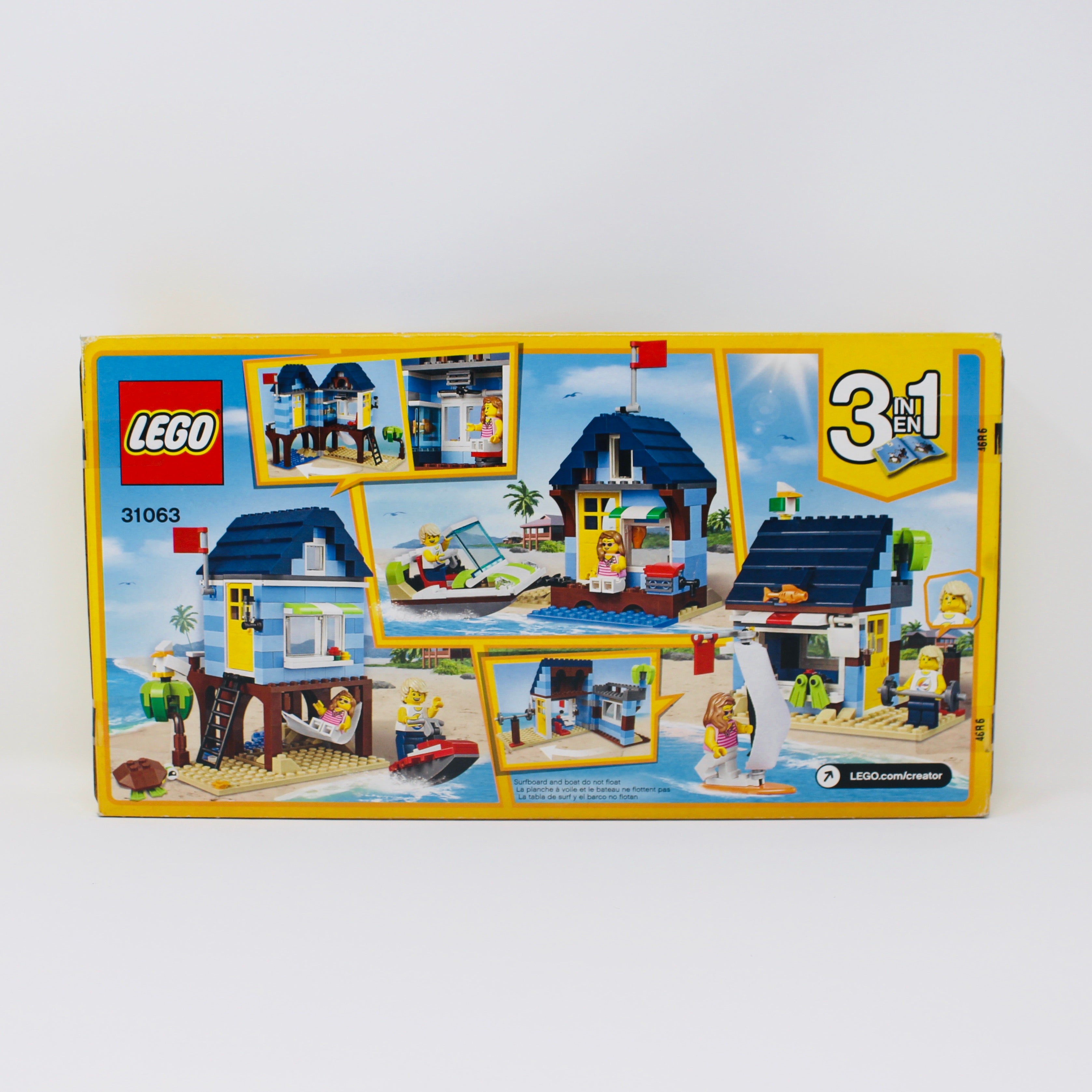 Retired Set 31063 Creator Beachside Vacation