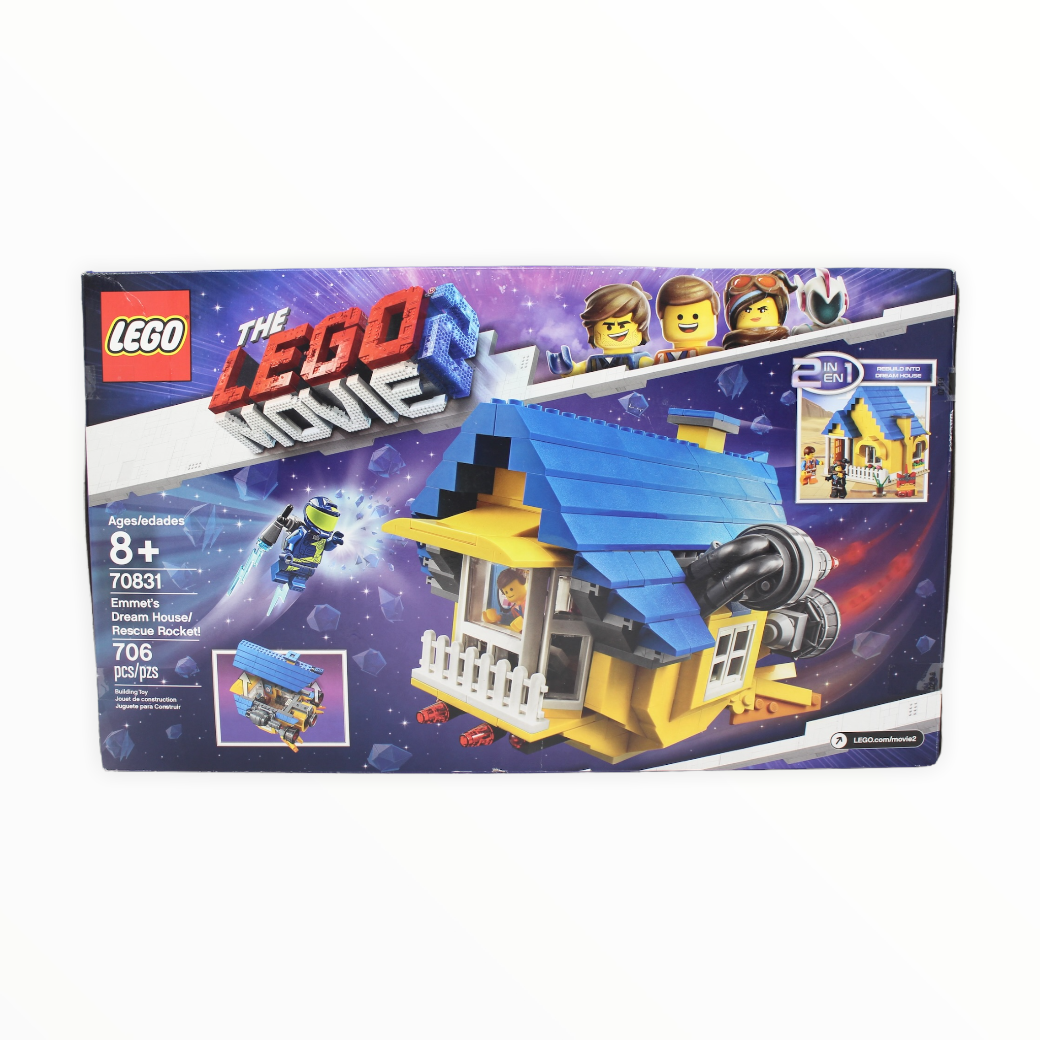 Retired Set LEGO Movie Emmet's Dream House/ Rescue Rocket!